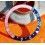 Rolex 70's Vintage Fat Font Serifs Bezel insert Graduated Faded PEPSI Red blue GMT MASTER 1675,16750 Watch inlay part