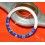 ROLEX VINTAGE & GENUINE WATCH PART FADED PEPSI INSERT GMT MASTER 16700, 16710, 16760 VINTAGE