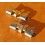 ENDLINKS REF 55 JUBILEE SSTEEL / GOLD 20mm