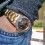 Rolex Rare Couronne Or Jaune 703, 24-703-8, 7mm montres Submariner date or, bitons 16613, 16618, 16808, 16803, 1680/8