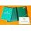 ROLEX ACCESSOIRE PORTE DOCUMENT, PORTEFEUILLE EN CUIR VERT POUR CARTES, GARANTIES, NOTICES MONTRES REF 100.00.41