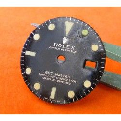 Vintage Rolex 1675 GILT cadran tritium patiné GMT MASTER