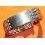 RONUK 70's Rare Swiss band Ssteel Watch Folded links Bracelet Zenith, Longines, Heuer,Omega 19mm ends
