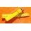 Vintage Yellow Watch 70's 16mm ALASKA Tropic SUB Dive Strap New Old Stock Watch Band nos