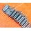 Watch Part Accessorie Military Vintage 50's Ssteel Bracelet 15mm Bamboo, Bonklip style men's watches
