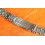 BRACELET ACIER VINTAGE MONTRES DAMES 16mm LADY MAILLONS PLATS STYLE AUDEMARS PIGUET