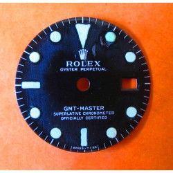 Vintage Rolex 1675 GILT Gloss cadran tritium patiné GMT MASTER