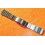 Rare 70's Swiss band Ssteel Watch Folded Flats links Sport Bracelet Zenith, Longines, Heuer, Omega 18mm ends