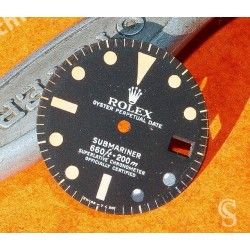 ♛ Rolex Used Vintage 1680 tritium Dial Submariner Date watches Caliber Auto 1570 Beyeler ♛