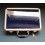 Luxury 12 Grid Watch Display Storage Box Case Jewelry Aluminium Square Organizer Slots