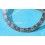 Rolex GMT Master All Black watch Grey color S/S 16700, 16710, 16760 Bezel 24H Insert Part FAT FONT SERIFS FADED