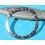 Rolex GMT Master All Black watch Grey color S/S 16700, 16710, 16760 Bezel 24H Insert Part FAT FONT SERIFS FADED
