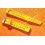 Vintage Yellow Watch 70's 16mm ALASKA Tropic SUB Dive Strap New Old Stock Watch Band nos
