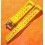 Vintage Yellow Watch 70's 16mm ALASKA Tropic SUB Dive Strap New Old Stock Watch Band nos
