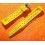 Vintage Yellow Watch 70's 16mm ALASKA Tropic SUB Dive Strap New Old Stock Watch Band nos