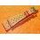BRACELET RALLY VINTAGE STYLE CUIR ROUGE FADED TROPIC 26mm MONTRES RACING
