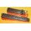 TROPIC 2000 Black Strap Swiss slotted vintage watch band 15mm ref 24020 waterproof 70s INOX buckle