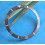 Stunning ROLEX SUBMARINER FADED GREYISH BEZEL INSERT 5513 - 1680 - 5512 -1665 TRITIUM PEARL