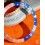 Rolex GMT Master watch Faded PEPSI Blue & Pink Red color S/S 16700, 16710, 16760 Bezel 24H Insert Part