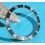 Rolex Submariner date watches 16800, 168000, 16610 bezel Insert Inlay Tritium dot for sale
