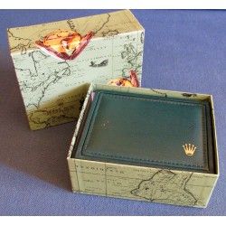 Rolex collectable Vintage Watch Box 1970s 1980s Submariner GMT Explorer Mappemonde version ref 12.00.71