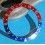 ROLEX AUTHENTIQUE GMT MASTER INSERT GRADUE 24H DE LUNETTE 1675, 16750 COULEUR PEPSI