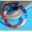 ROLEX AUTHENTIQUE GMT MASTER INSERT GRADUE 24H DE LUNETTE 1675, 16750 COULEUR PEPSI