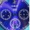 HUBLOT Rare Cadran Bleu profond montres MDM Geneve Chronograph Date Quartz ref 1621.1