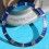 ROLEX ORIGINAL GRADUATED FAT FONT BLUE INSERT WATCH SUBMARINER 1680, 1680-8, 1680/8, TUDOR SUBMARINER INLAY