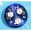 Corum authentique Accessoire Cadran Bleu montres Chronographe Bubble XL ref 396-250-20-0F03FB30R