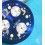 CORUM Rare Watch Blue Dial part Bubble XL Chronograph  Men's Watch 396-250-20-0F03FB30R