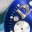 Corum authentique Accessoire Cadran Bleu montres Chronographe Bubble XL ref 396-250-20-0F03FB30R