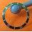 TUDOR MINI SUBMARINER 73190, 73090 AUTHENTIQUE ET RARE INSERT DE LUNETTE VERT