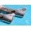 ROLEX FIXAGES 2 x ENDLINKS 455 bracelet ACIER 20mm embouts accessoires montres horlogerie