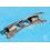 Rolex 1 X fixage 17mm acier 587B Bracelet Acier jubilée ref 63110 17mm Montres Taille Medium