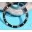 Rolex 1987 Sea Dweller 16660, 16600 genuine Bezel Insert graduated watch Tritium dot