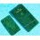 Rolex Original green suede velvet pouch traveler's service holder case watches Submariner, Gmt, Daytona, Explorer, Air King