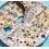 Rolex Part Movement 1530 8075 main plate hack second Function hacking Cal 1530 ref 1530-8075, 8075