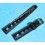 Rubber 18mm Black Holes Tropic watch Racing strap type 1960/70s vintage dive band Heuer, Omega, Tissot, Vintages watches