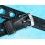 BRACELET MONTRES RALLY VINTAGE CAOUTCHOUC TROPIC 18mm RACING NOIR REF L818 SWISS MADE
