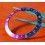 Rarest Cornino PCG Violet Rolex GMT Master 1675 Faded Raspberry Pepsi Blue & Red Bezel Watch Insert Part mark I