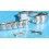 Watch Spare Accessorie Rolex 7205 Style Type Rivet Men's bracelet rivits links 19mm