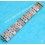 ROLEX PARTIE 1 X BRACELET ACIER MONTRES DAMES JUBILEE 62510D 13mm OYSTER BRACELET LADY