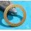 Watch Part Accessory Champagne Date Disc indicator Ø25mm for sale