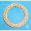 Watch Part Accessory Champagne Date Disc indicator Ø25mm for sale