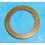 Horlogerie accessoire, disque dateur couleur champagne Ø25mm montres