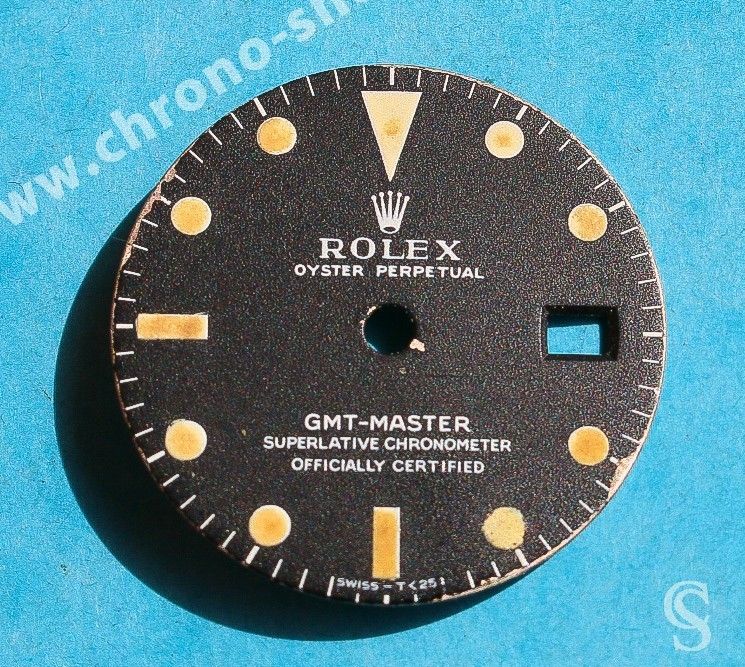 Rolex Rare Vintage 60's Watch Dial Long 