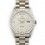Rolex Genuine 18K White Gold President Daydate heavy Link with screw bracelet 16mm 118209, 118239, 18049, 18039