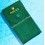 Rolex Original green suede velvet pouch traveler's service holder case watches Submariner, Gmt, Daytona, Explorer, Air King