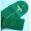 Rolex Original green suede velvet pouch traveler's service holder case watches Submariner, Gmt, Daytona, Explorer, Air King